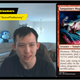 Kenji doing an on-stream set review.